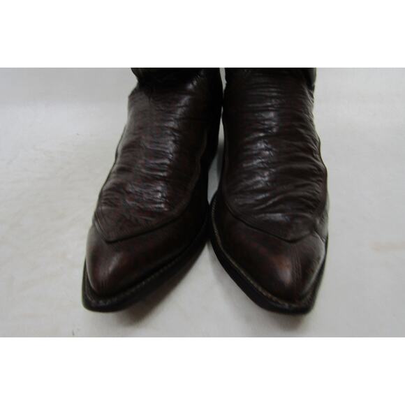 TONY LAMA Gold Label Mens Size 9.5 D Brown Leather Cowboy Western Boots main image 9